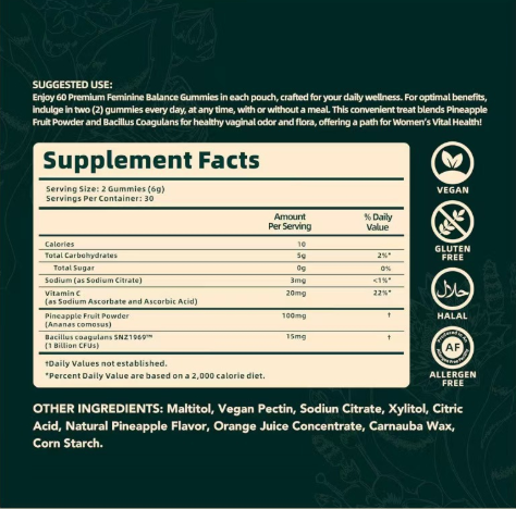 Women's Balance gummies - Vital Source